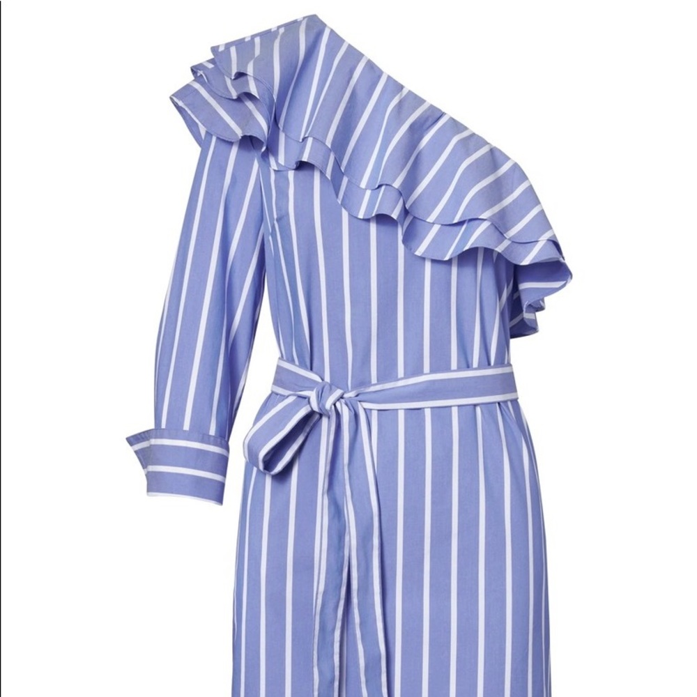 NWOT Banana Republic Striped Shirtdress